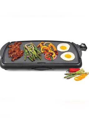 bella Electric Non-Stick Griddle, Non-stick Coating, Hassle-Free Clean Up
